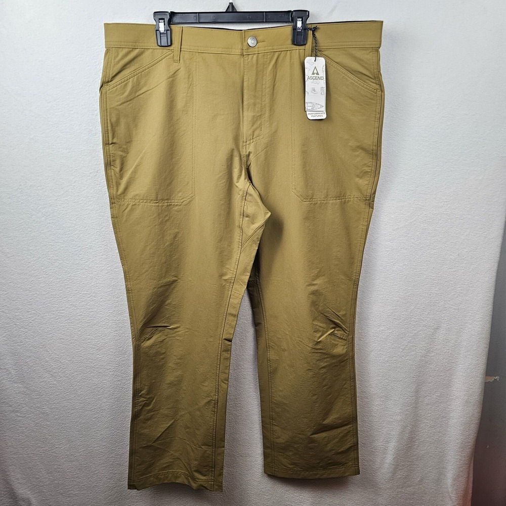 Ascend Pants Men's Size 42X30 Dull Gold Explorer Pant NWT